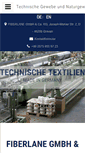 Mobile Screenshot of fiberlane.de